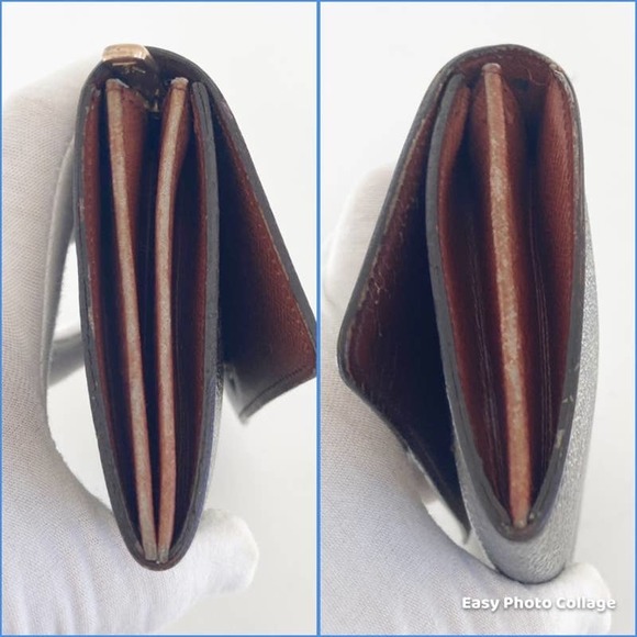 LOUIS VUITTON Vintage Monogram Sarah Wallet Brown - Picture 6 of 14